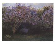 Claude Monet Les Repos Sous Les Lilas oil painting